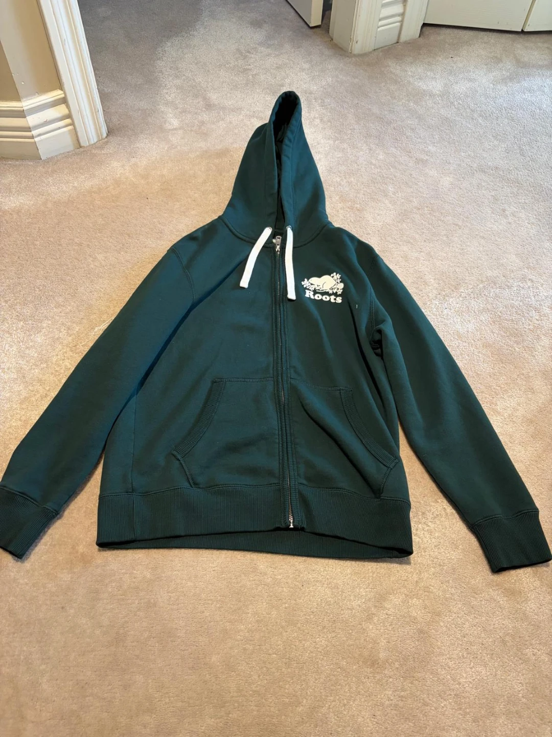 Roots Full Zip Hoodie - Green - photo 3