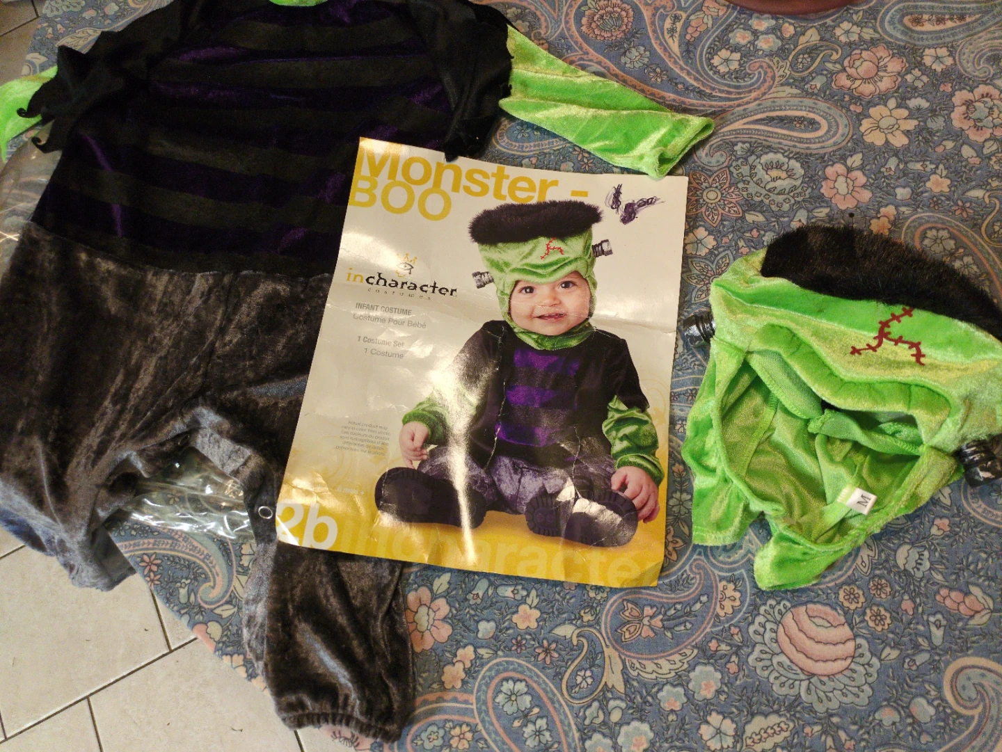 InCharacter Monster Boo Infant Costume