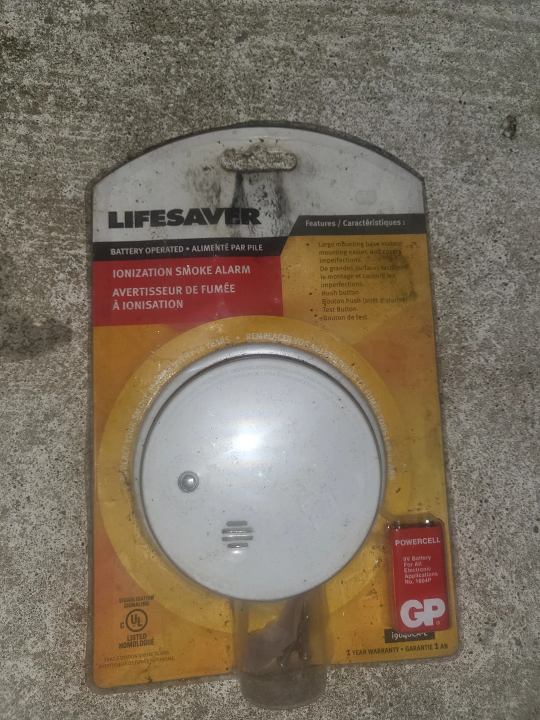 Lifesaver Ionization Smoke Alarm
