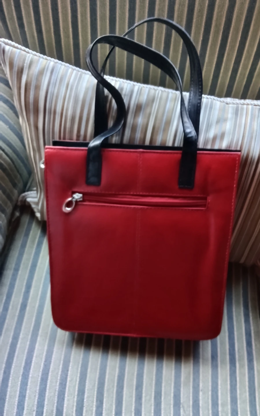 Vintage JD Leather Goods Structured Tote
