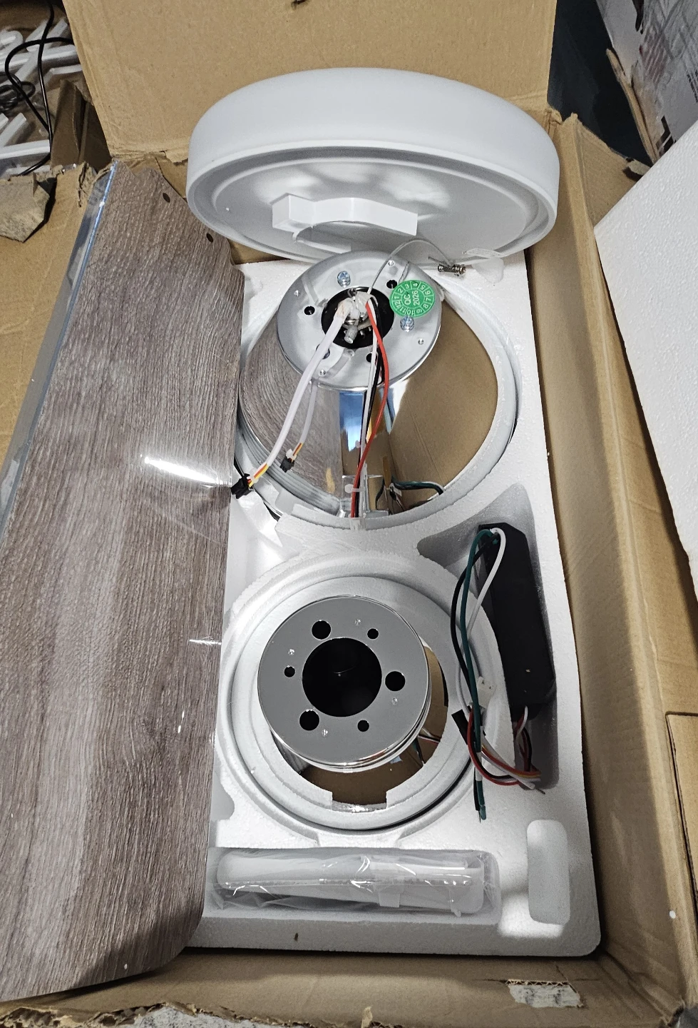 Addlon 42 Inch Flush Mount Ceiling Fan with Light - photo 4