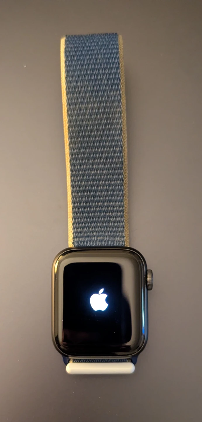 Apple Watch 6 with Blue Sport Loop - photo 2