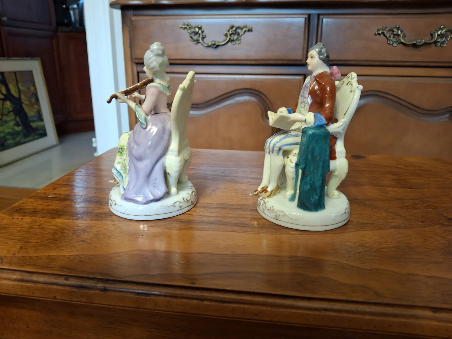 Vintage Porcelain Couple Figurines - photo 4