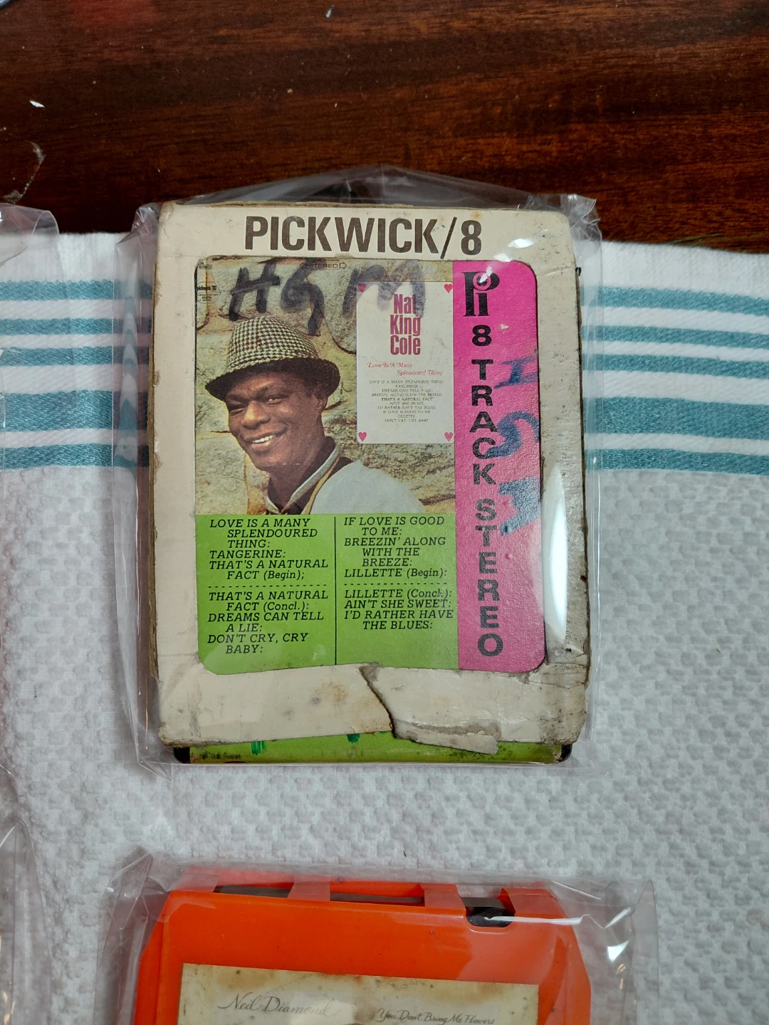 Set of 4 Vintage 8-Track Stereo Tape Cartridges - photo 3