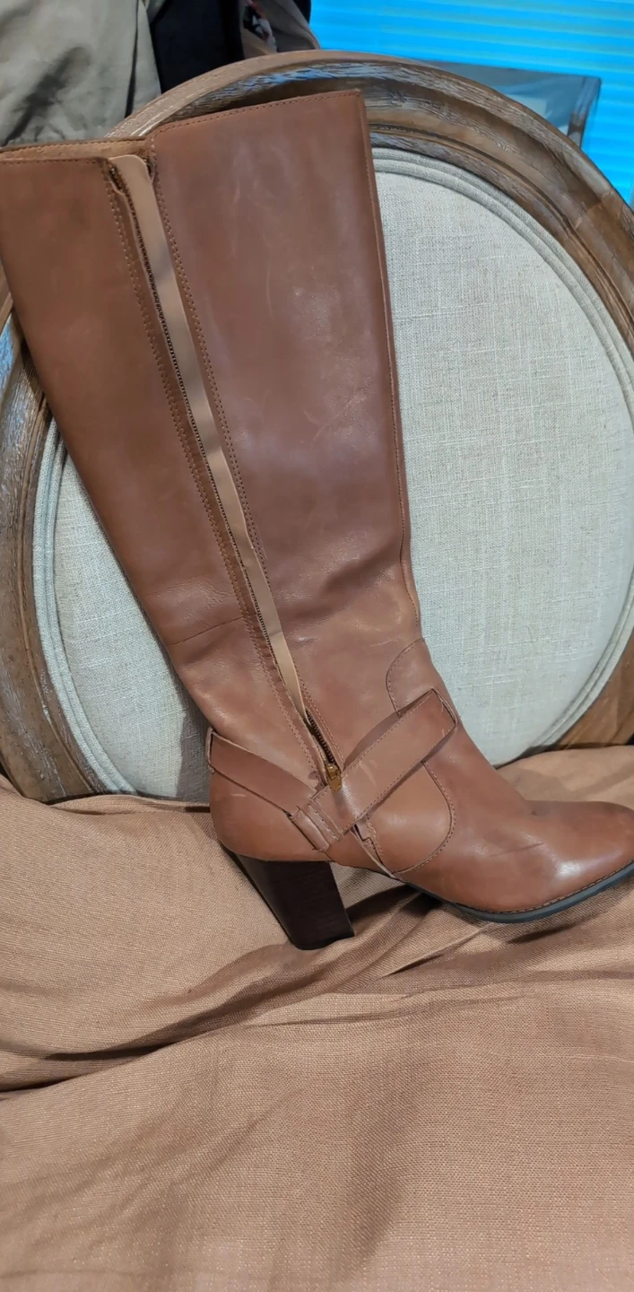 Tan Knee-High Boots - photo 3
