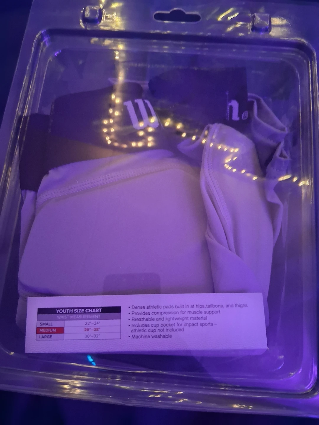 Wilson Youth Integrated Football Girdle Medium - photo 2