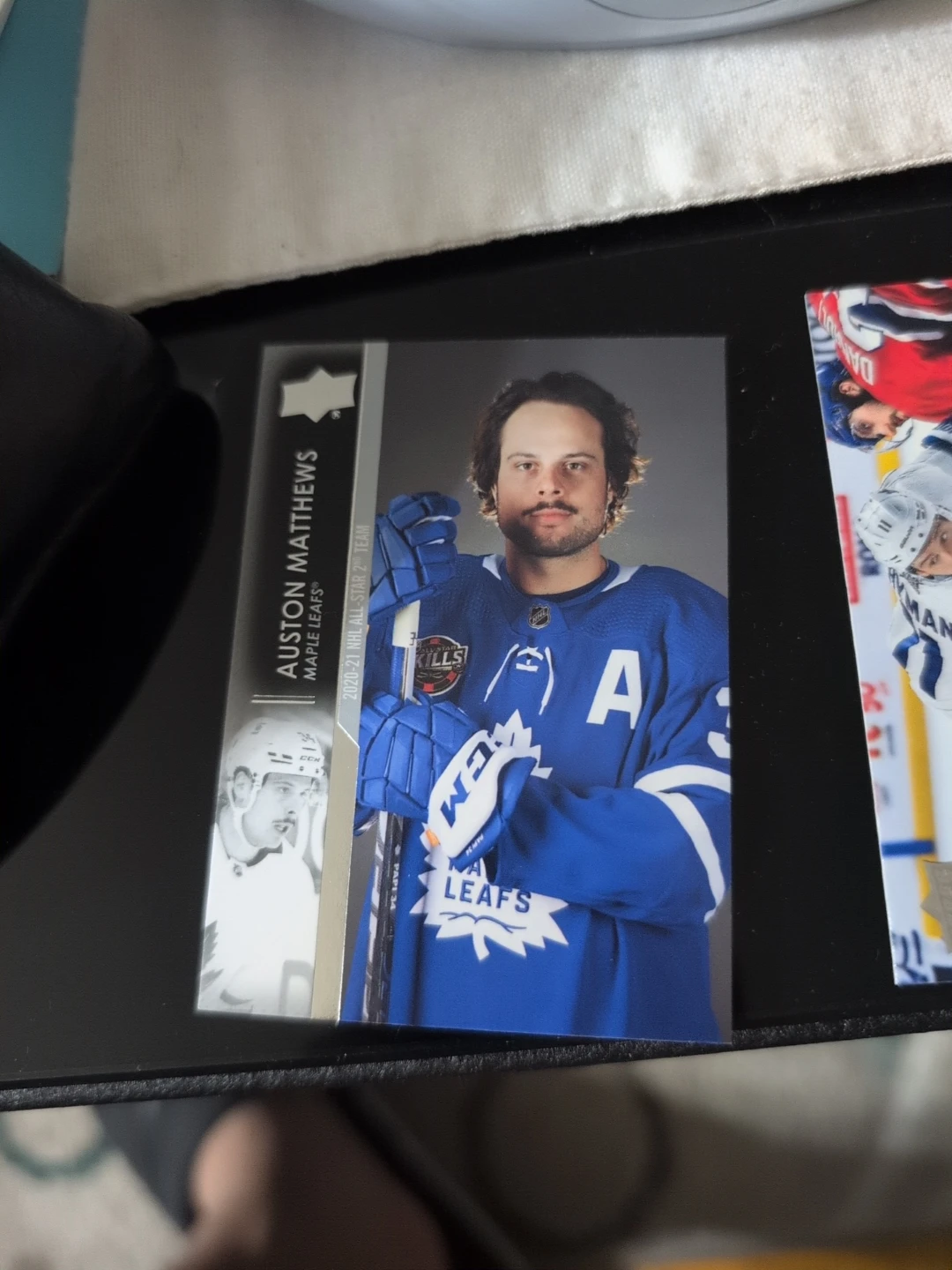 2020-21 Upper Deck Auston Matthews All-Star Card