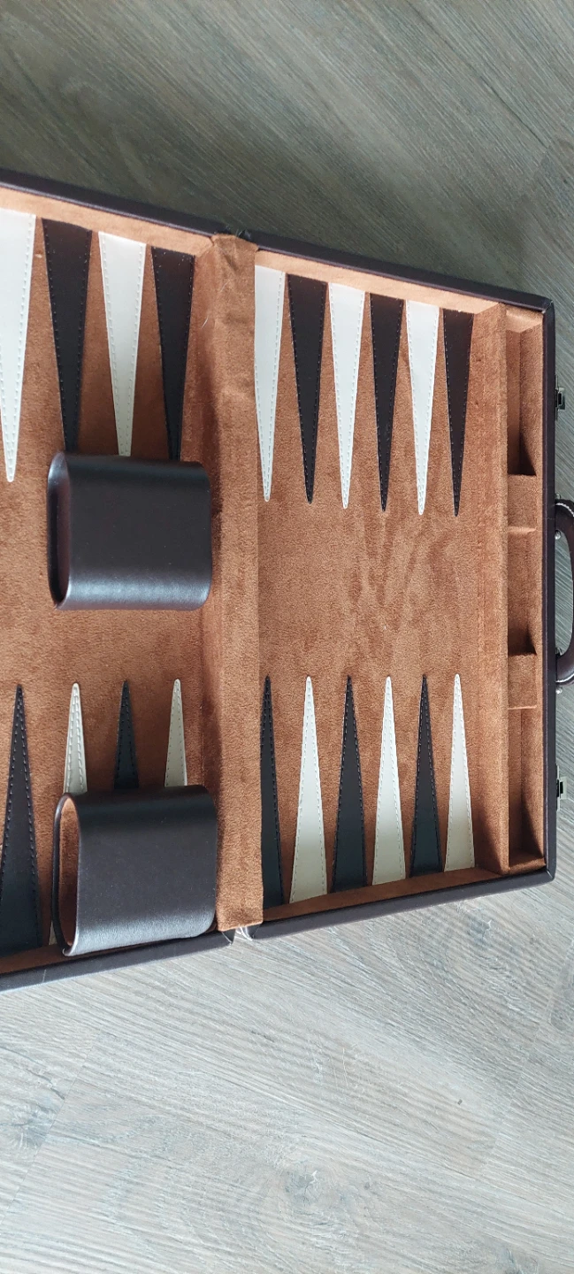 Leatherette Backgammon Set medium size - photo 3