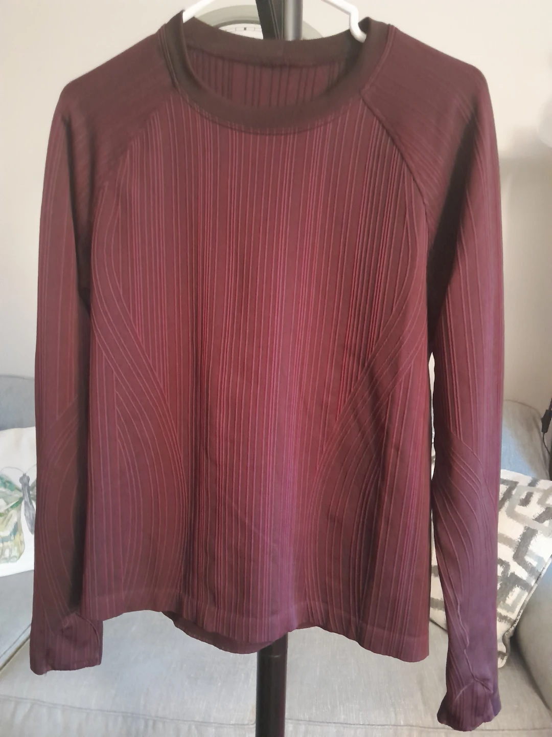 lululemon Athletica Long Sleeve Ribbed Shirt