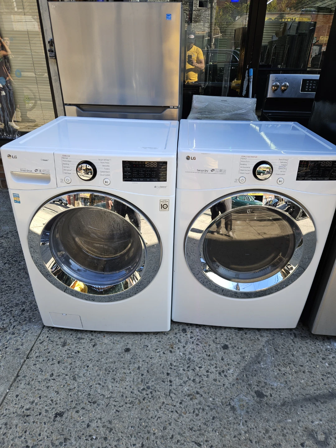 LG Front Load Washer and Dryer Set