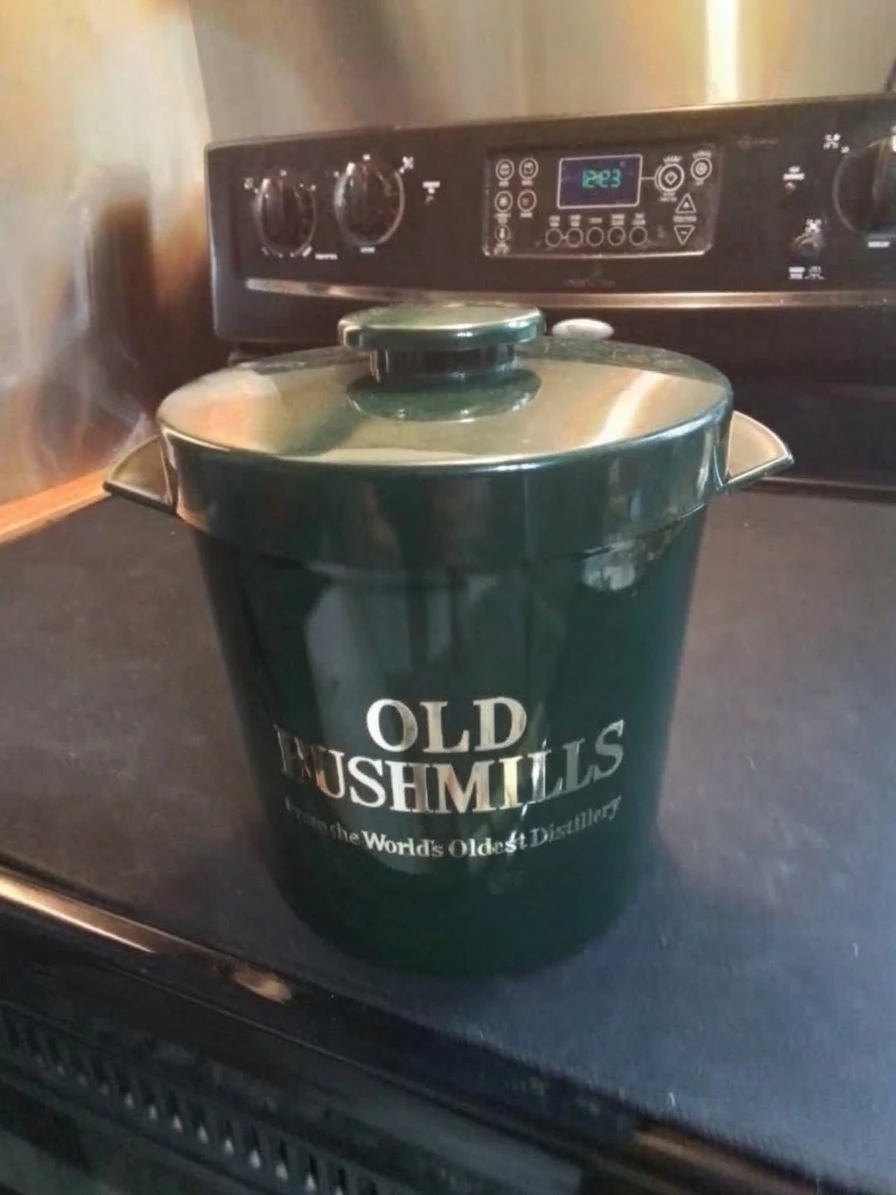 Vintage Old Bushmills Ice Bucket