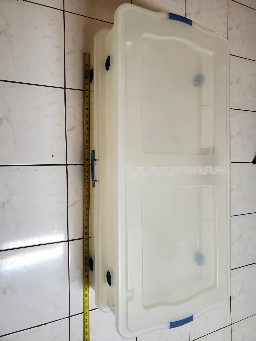 Two Clear Underbed Storage Bins - photo 4