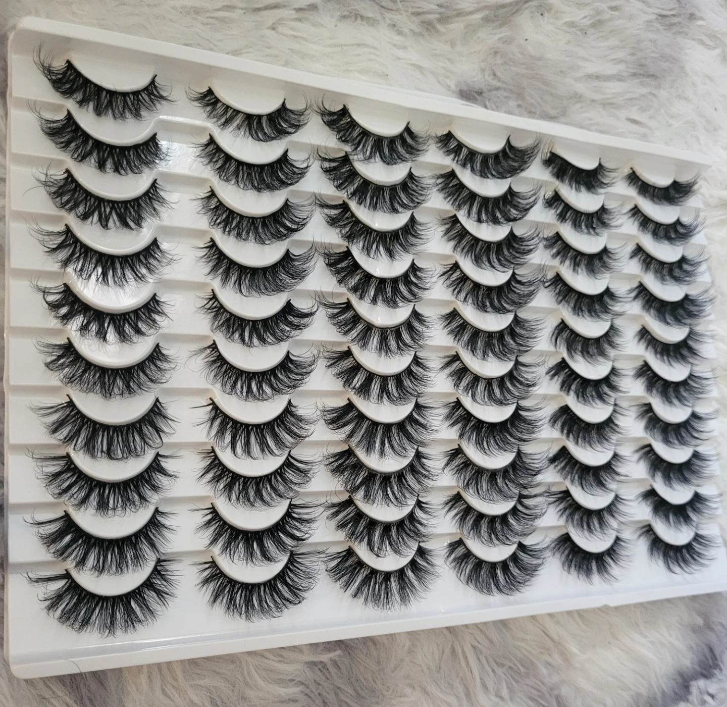 New Bulk set 30 pairs black eyelashes - photo 4