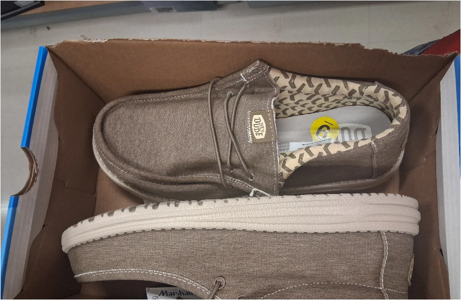 Hey Dude Men's Slip-On Shoes, Brown, Size 9