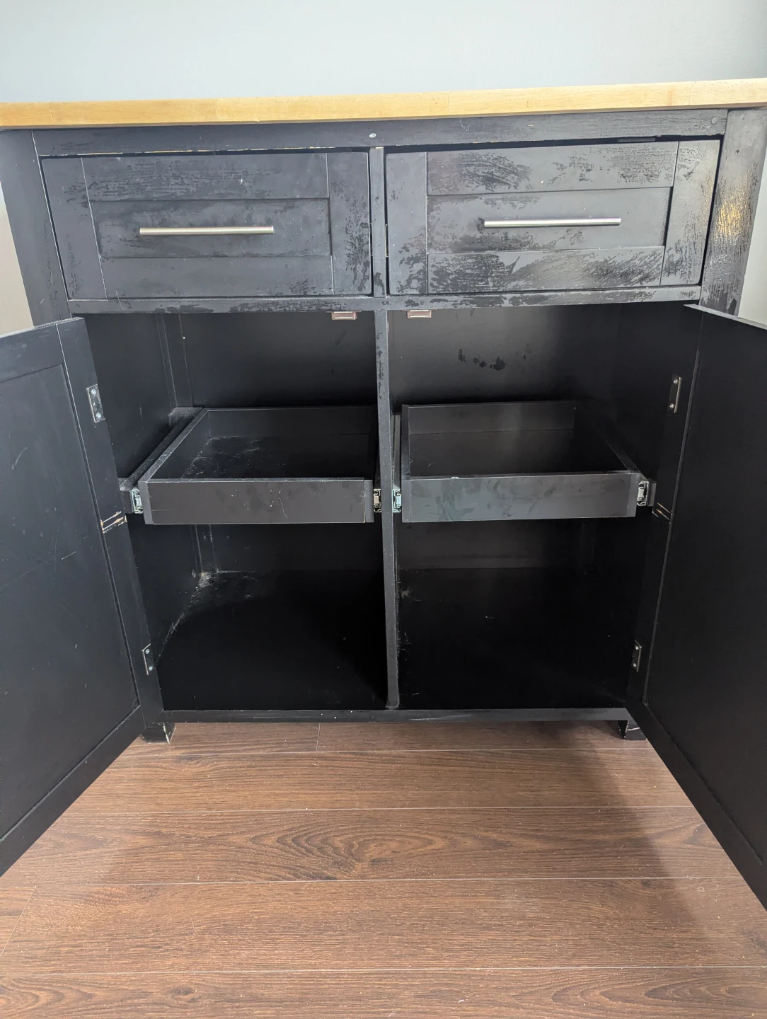 Kitchen Island with Butcher Block Top - photo 2