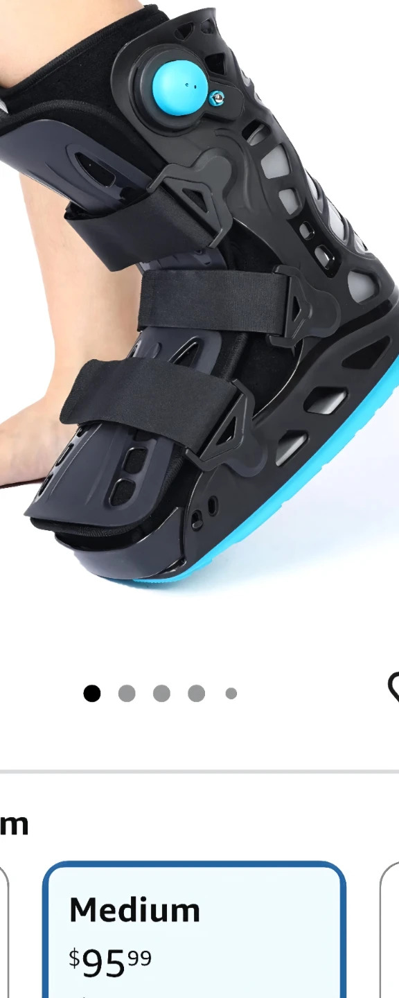 New Medium Walker Orthopedic Boot - photo 5