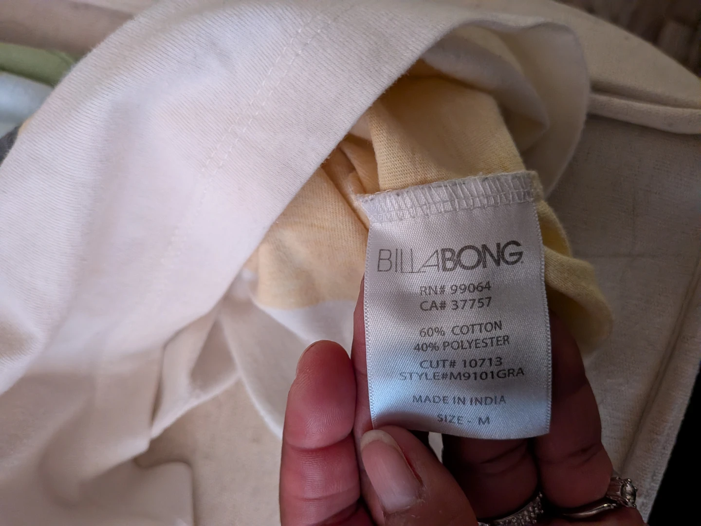 Billabong Striped Tank Top Size Medium - photo 4