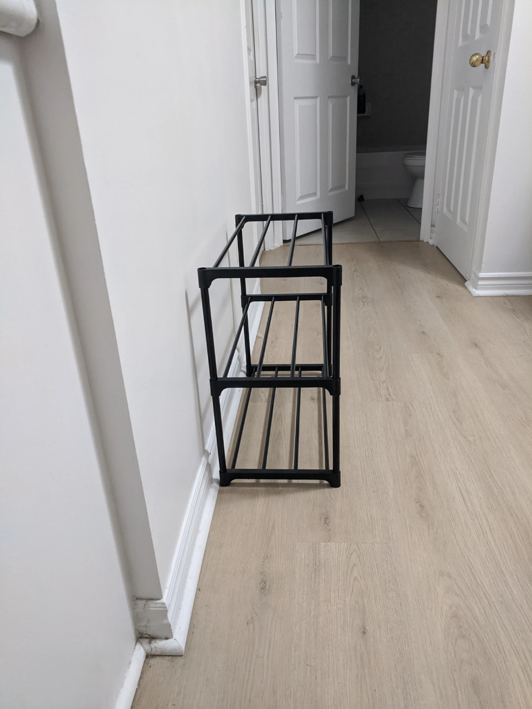 3-Tier Metal Shoe Rack - photo 2