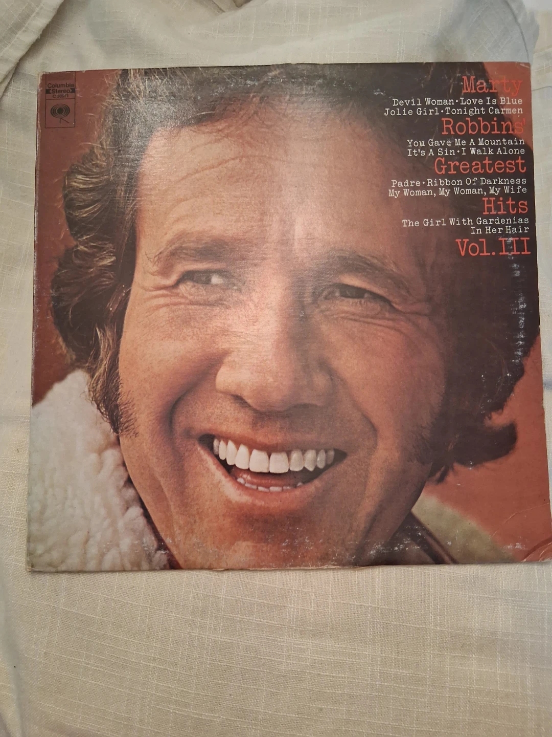 Marty Robbins' Greatest Hits Vol. III Vinyl LP