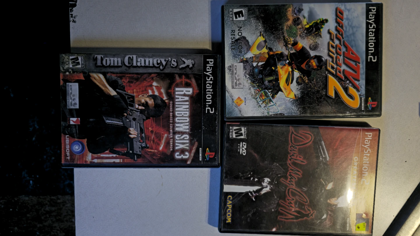 3 PlayStation 2 Games Bundle