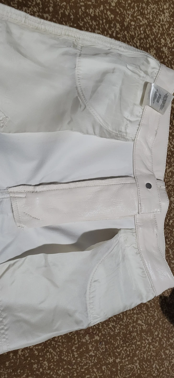 Wilfred White Faux Leather Pants - photo 3