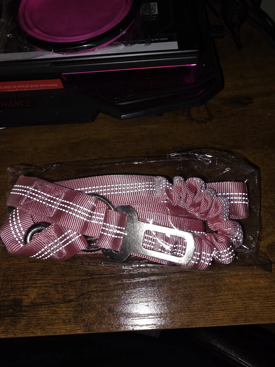 Lobeve Pink Dog Harness, Collar and Leash Set - photo 5