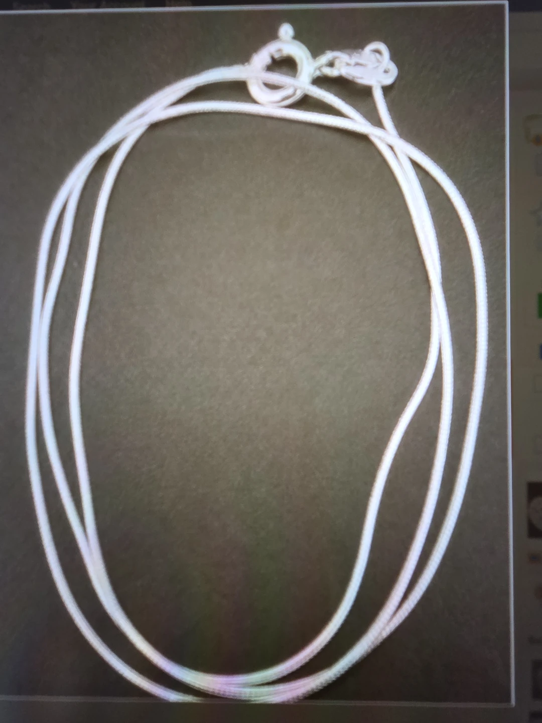 Sterling Silver Snake Chain Necklace