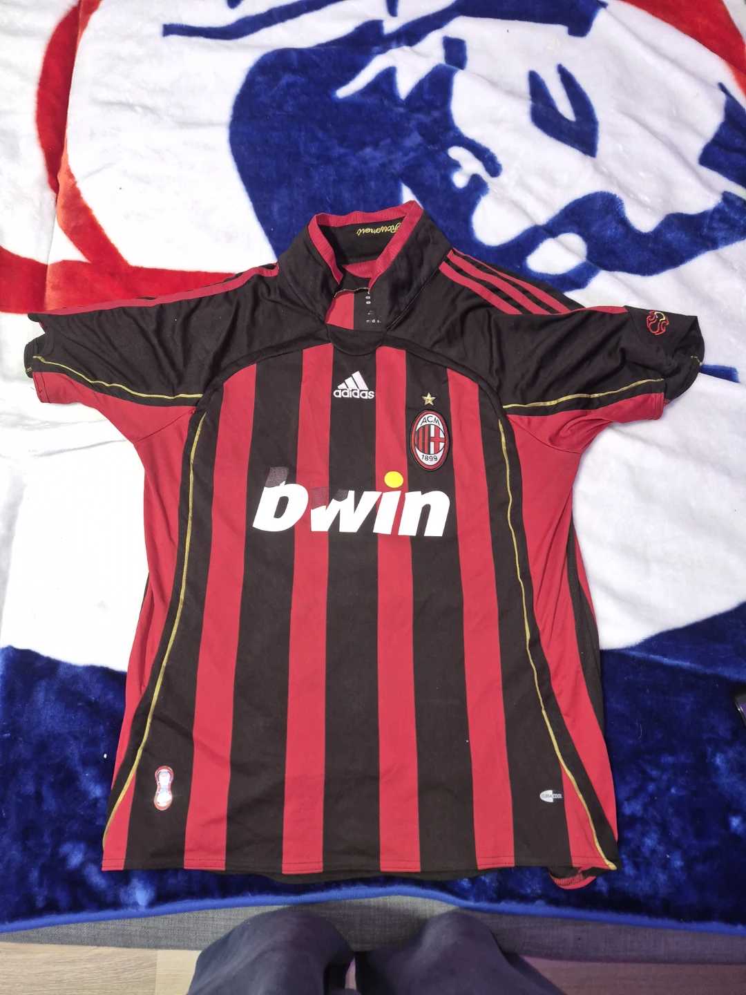 Authentic  adidas AC Milan Maldini Jersey