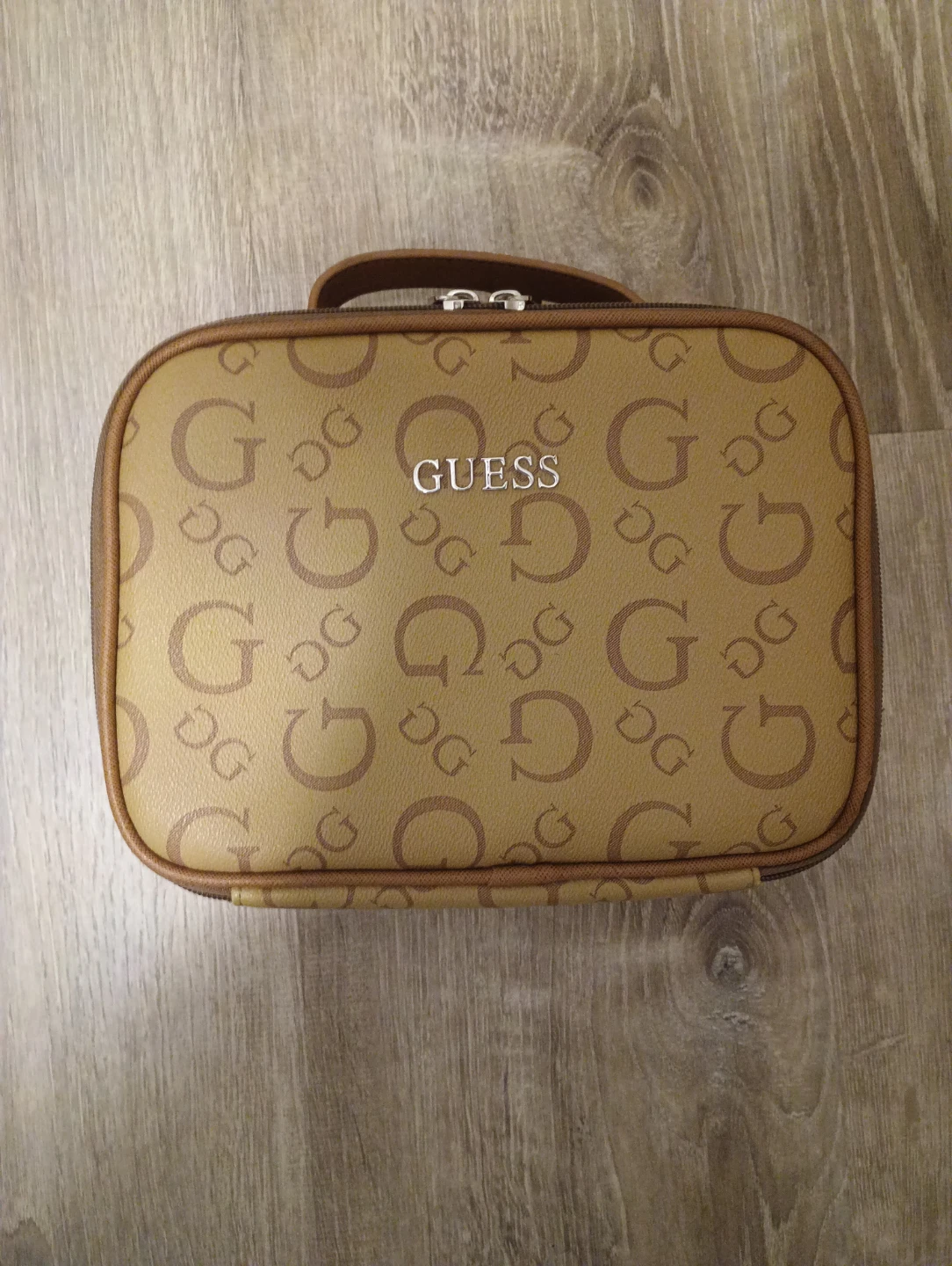GUESS Travel Toiletry Makeup Bag