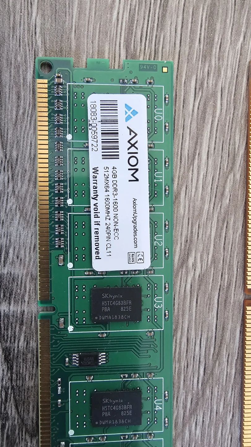 Four 4GB DDR3 RAM Memory Modules - photo 4