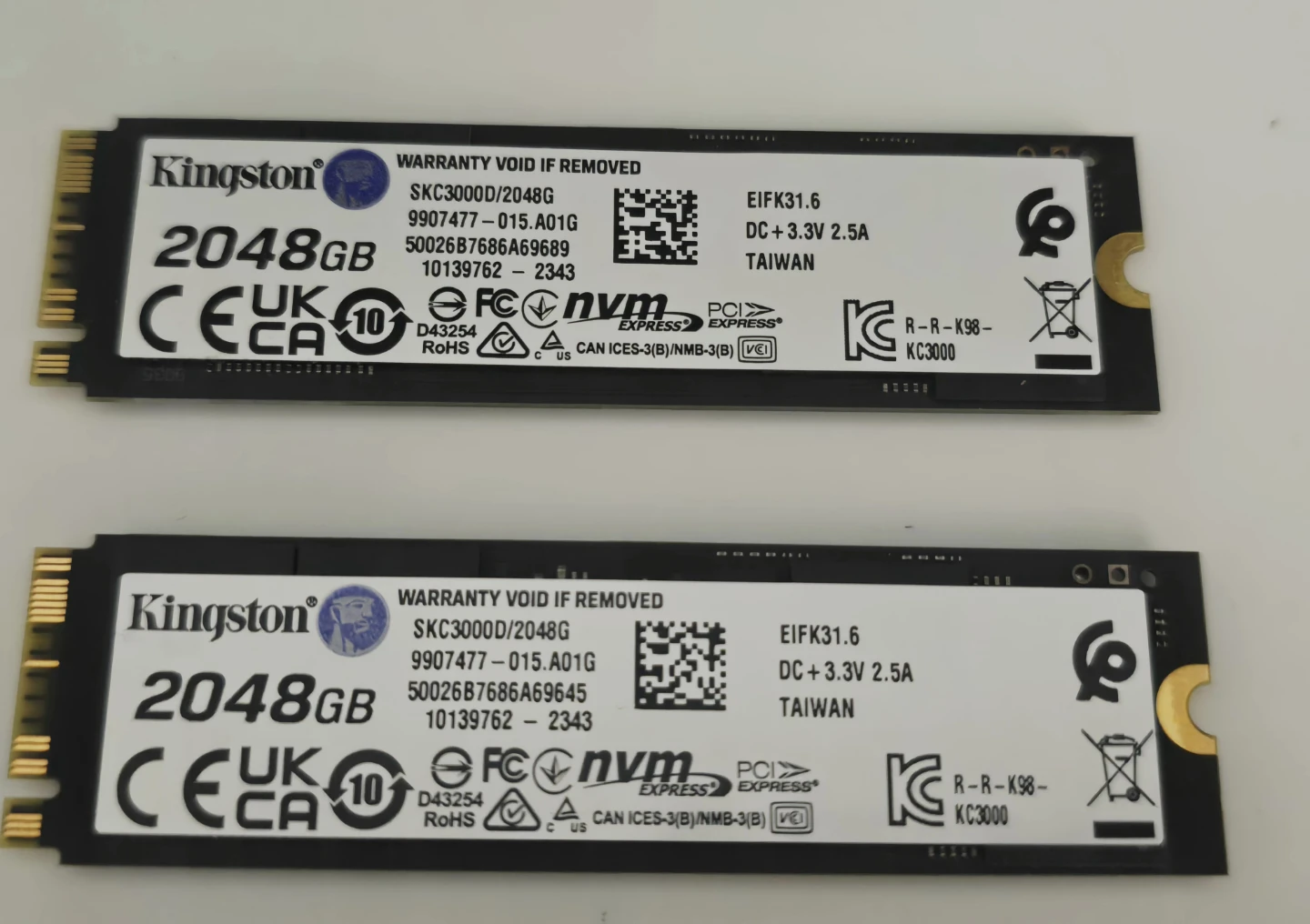 Kingston KC3000 2TB NVMe for PC & PS5 – 7000MB/s - photo 2