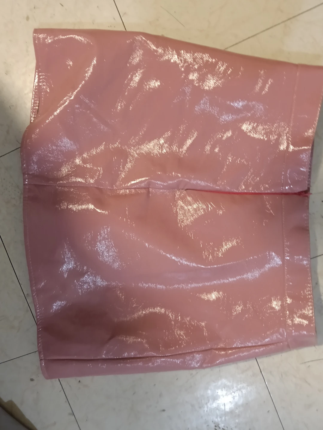 remake Pink Patent Leather Mini Skirt - photo 2