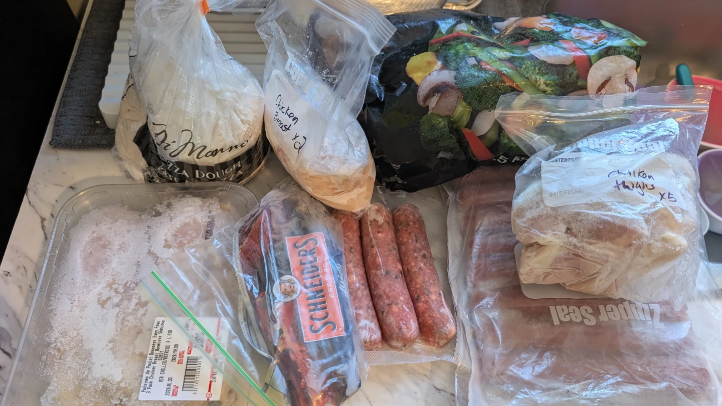Freezer Clear Out