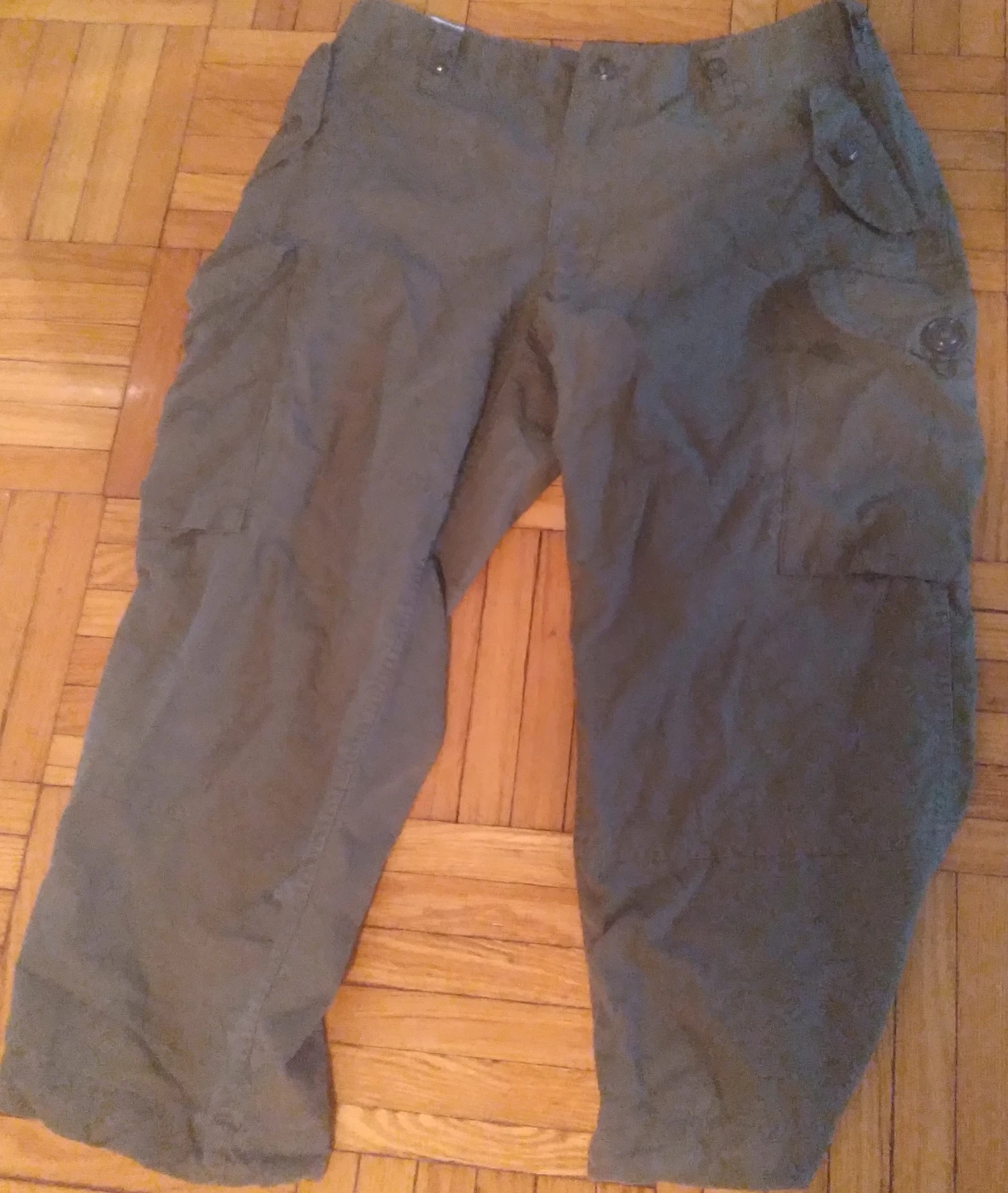 Olive Cargo Pants