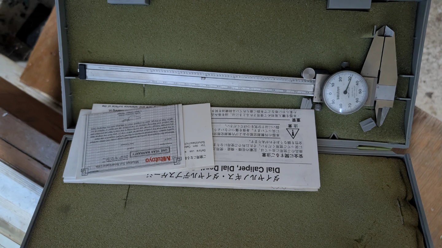 Vintage Mitutoyo Dial Caliper - photo 2