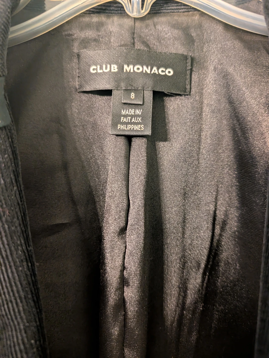 Club Monaco Corduroy Tuxedo Blazer Jacket - photo 2