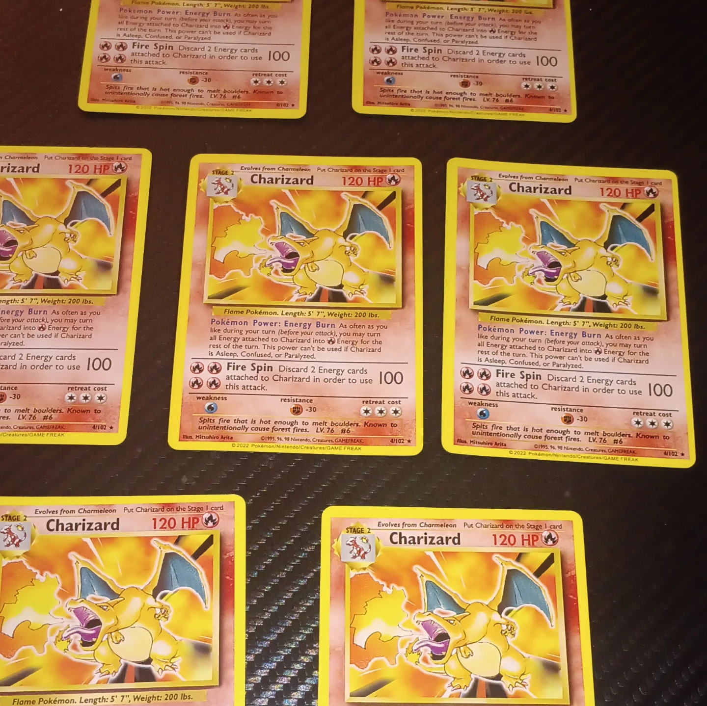 Lot of 10 Charizard Pokemon Trading Cards - photo 4