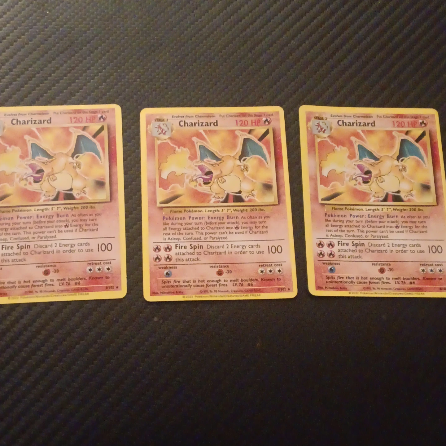 Lot of 10 Charizard Pokemon Trading Cards - photo 2