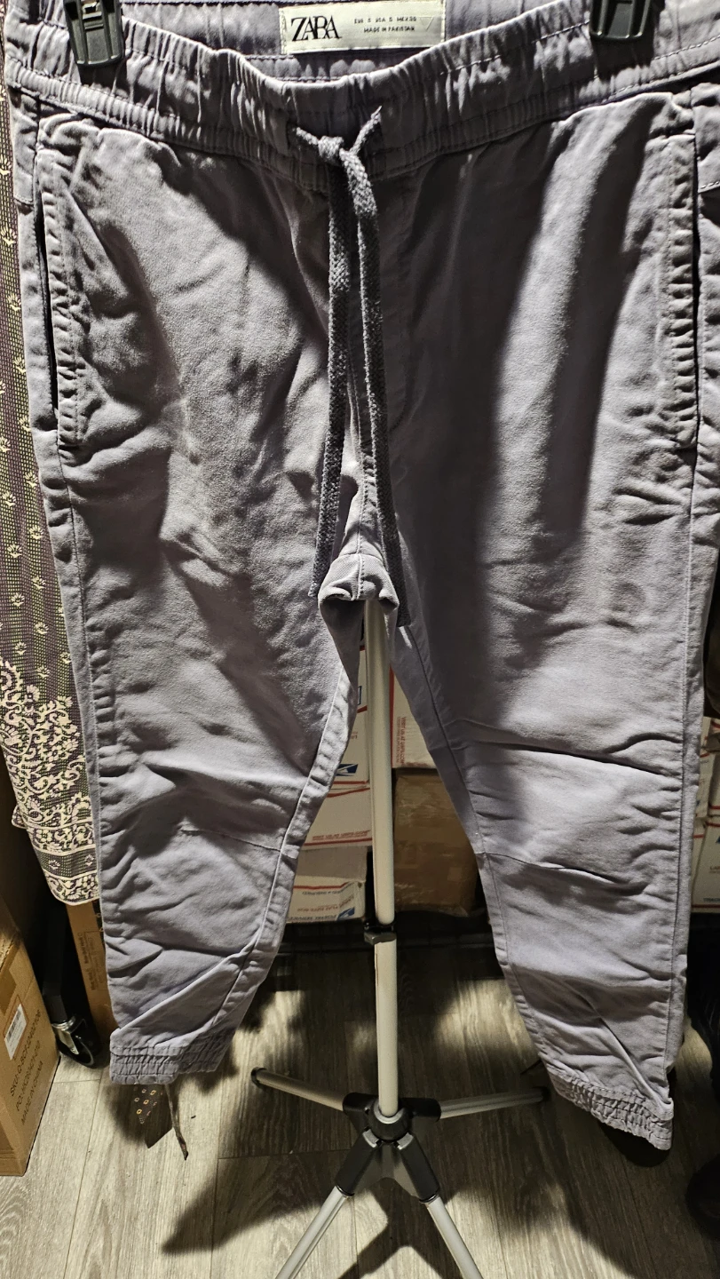 ZARA Gray Jogger Pants Size S