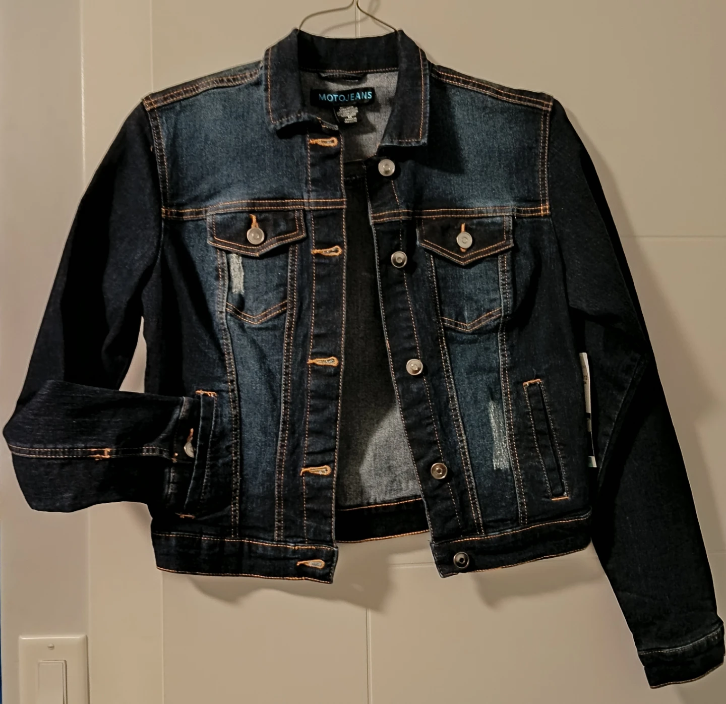 Moto Jeans Denim Jacket - photo 2