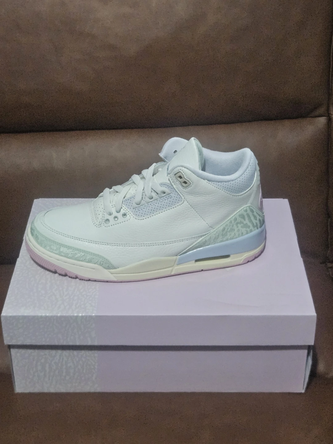 Air Jordan 3 Retro OG Sail Jade Aura - photo 5