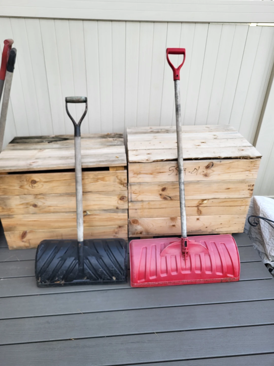 Two Assorted Snow Shovels - photo 2