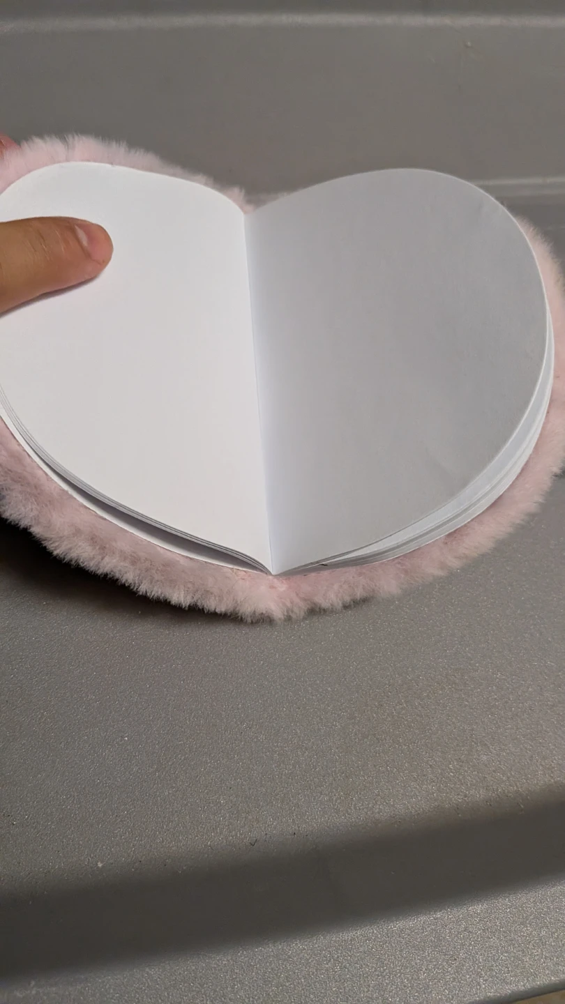 Fuzzy Rainbow Notebook - photo 2