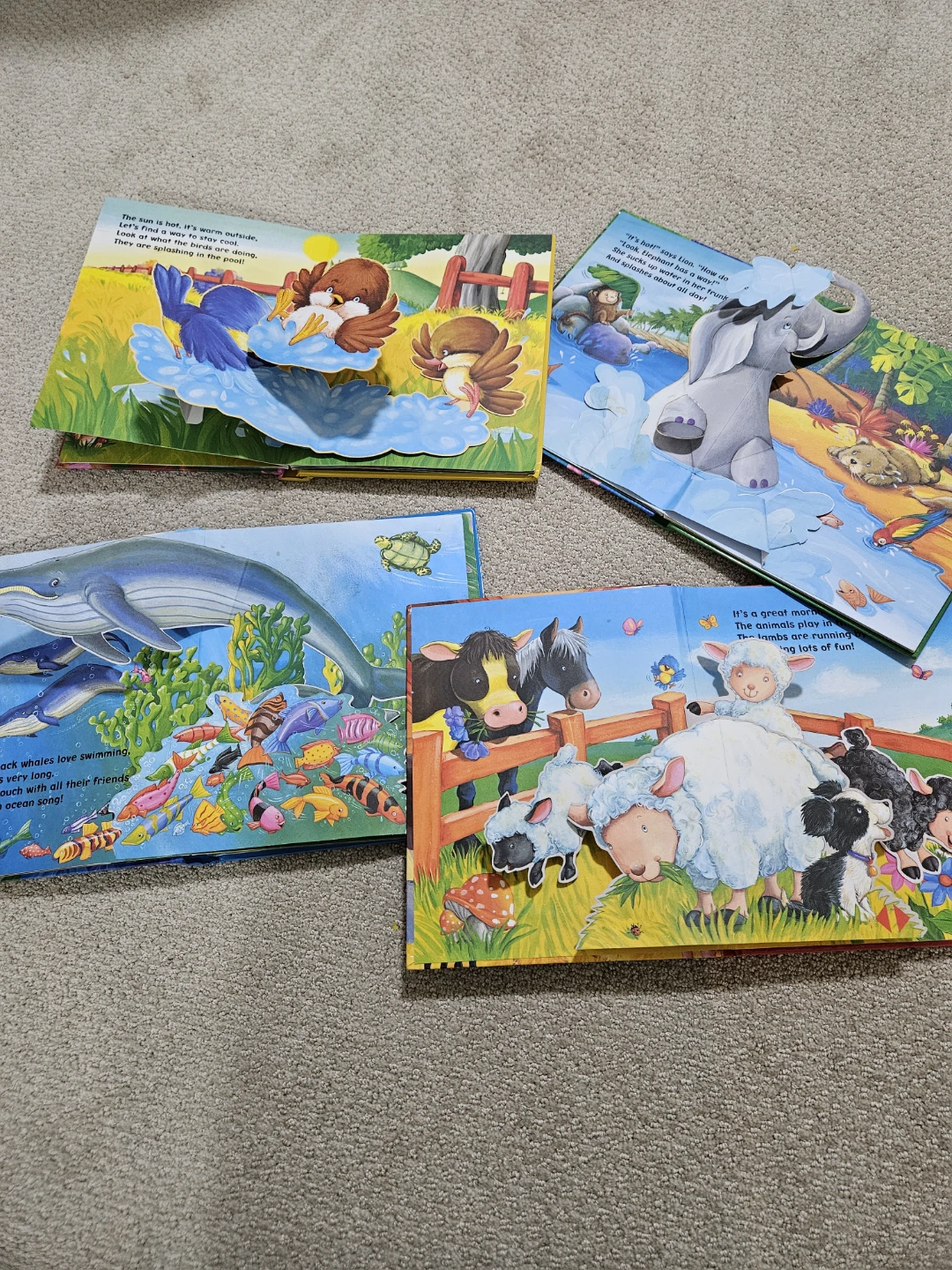 Set of 4 Children's Pop-Up Books - photo 3