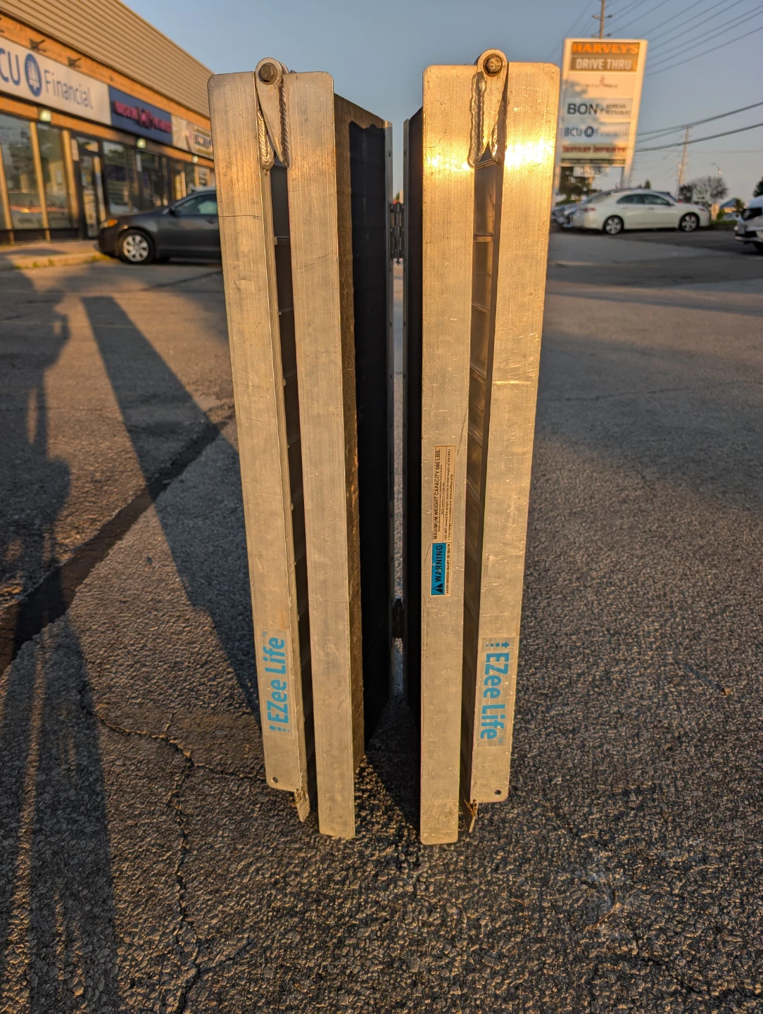 Priced to sell -- EZee Life Portable Folding Aluminum Ramp - photo 3