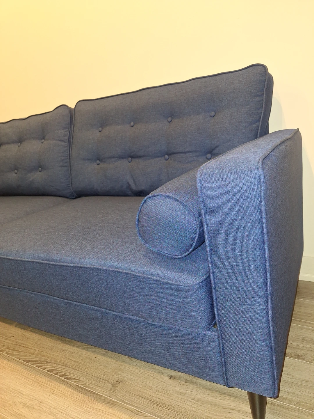 Blue Mid-Century Style Sofa + Delivery - photo 2