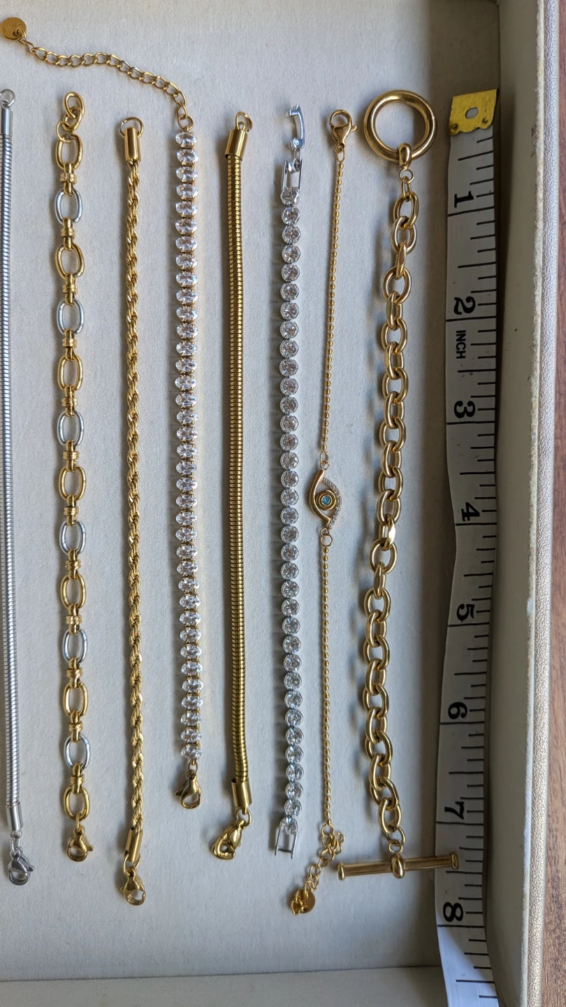 Set of 8 Stainless Steel Bracelets - photo 2