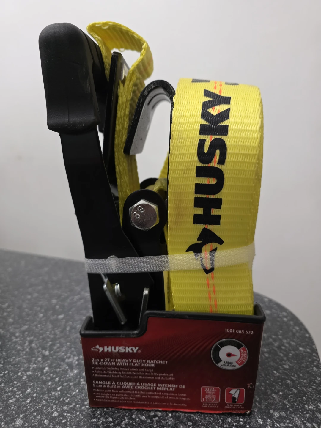 Husky Heavy Duty Ratchet Tie-Down