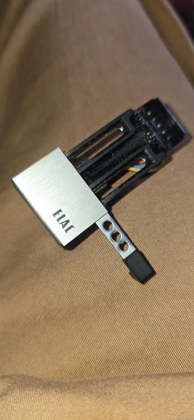 Shure M91ED Cartridge on ELAC Headshell