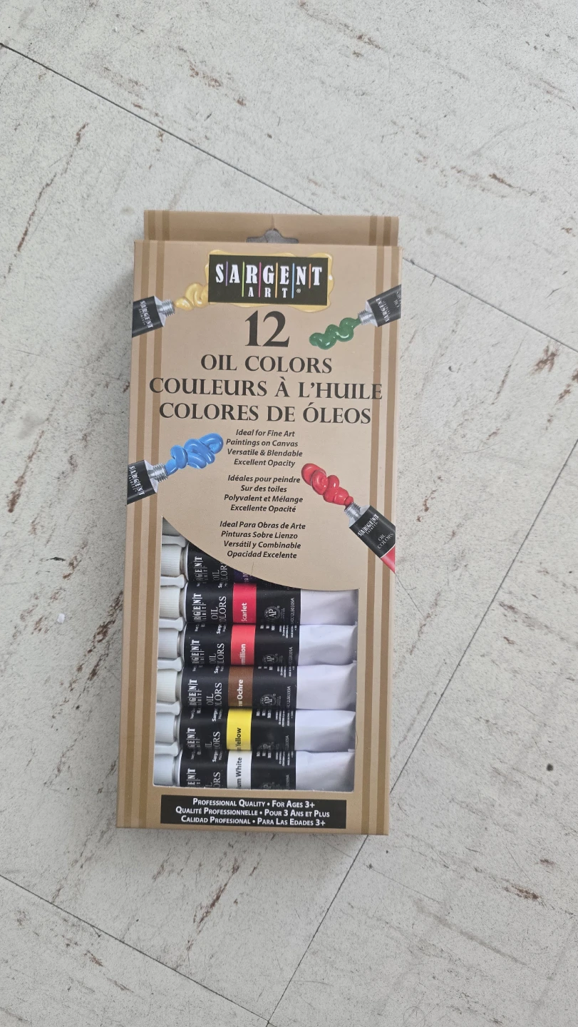 Sargent Art 12 Oil Colors Set